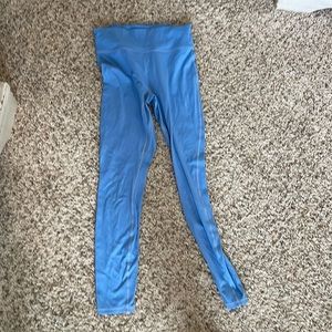 Blue fabletic leggings